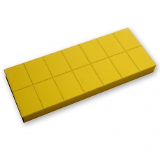 Баф мини (универсальный, желтый, 100/180), 14 шт