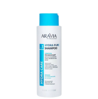 ARAVIA Professional Шампунь увлажняющий для восстановления сухих, обезвоженных волос Hydra Pure Shampoo, 400 мл