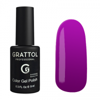 Гель-лак Grattol Color Gel Polish - тон №130 Dark Fuchsia 9 мл.