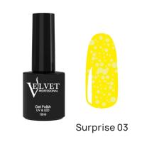 Velvet, Гель-лак Surprise 03 (10ml)