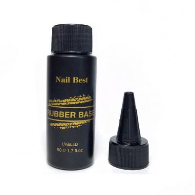 Base Nail Best Rubber Base, 50 g / прозрачная каучуковая база