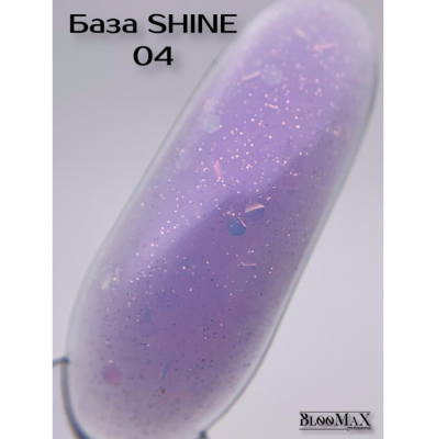 База BlooMaX с шимером Shine 04, 12 мл