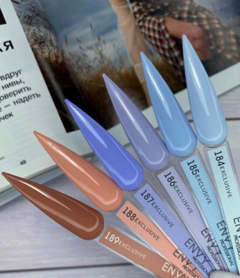 ENVY, Гель лак EXCLUSIVE № 186 (10 мл)