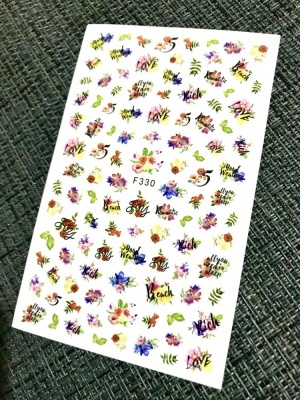 Слайдер дизайн F330 Цветы